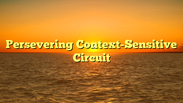 Persevering Context-Sensitive Circuit